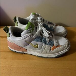 Nike Dunk Low Disrupt 2 Easter DV3457-100 Pastel White Women’s Sz 8